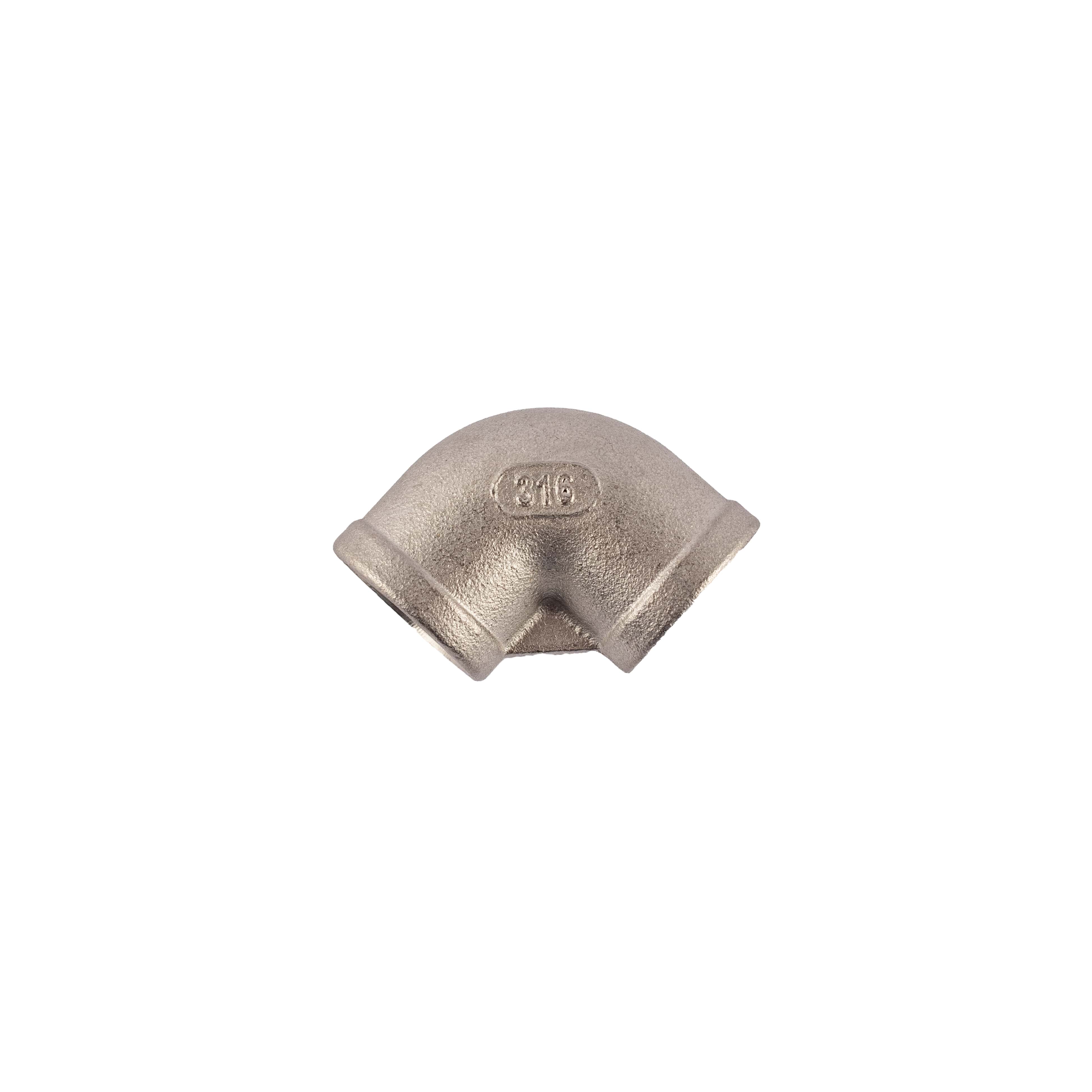 Winkelmuffe 3/8" 90° Edelstahl