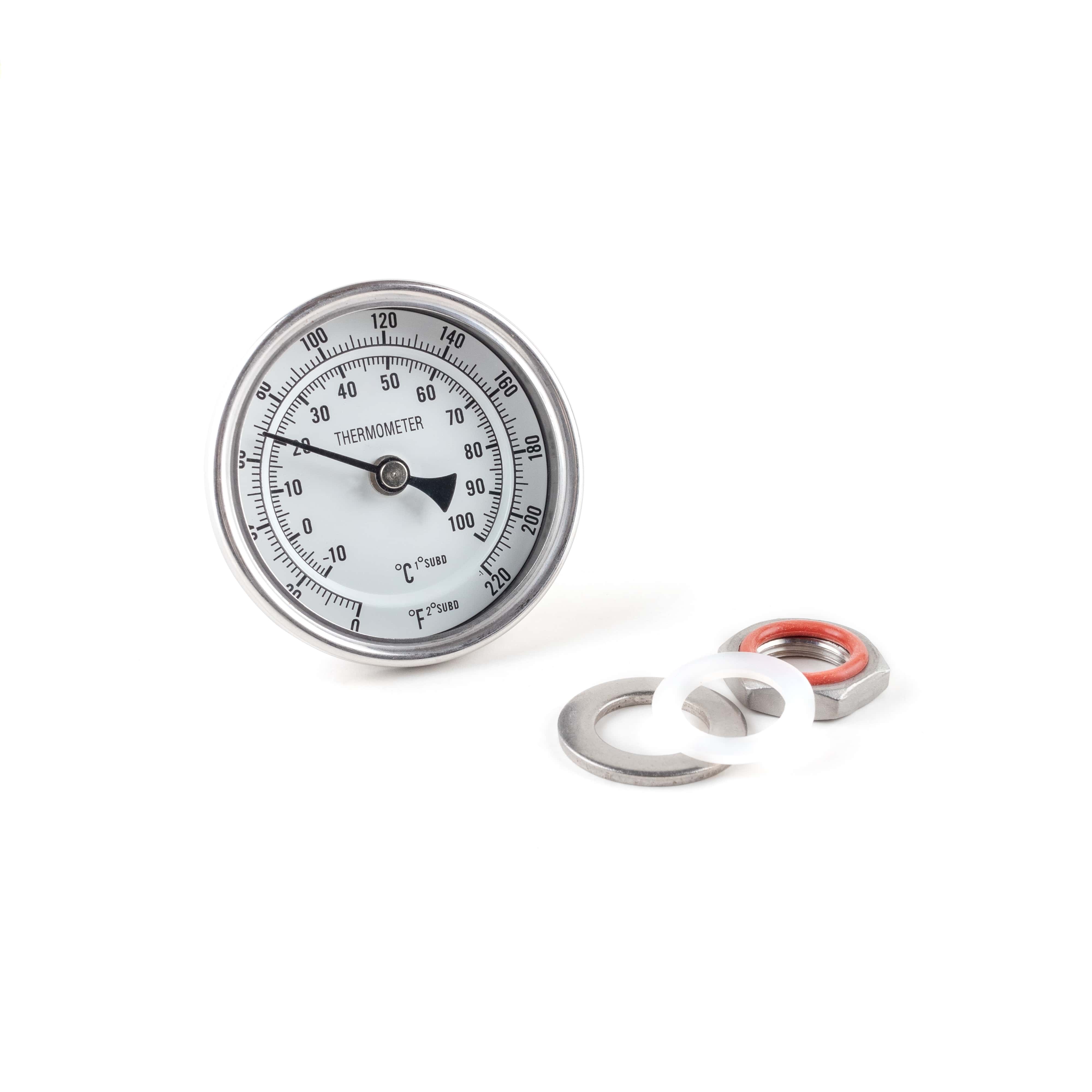 Einbauthermometer KURZ -10° bis 100° C