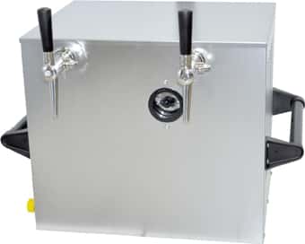 Durchlaufkühler 2-leitig 7 mm 130 Liter/h - trocken