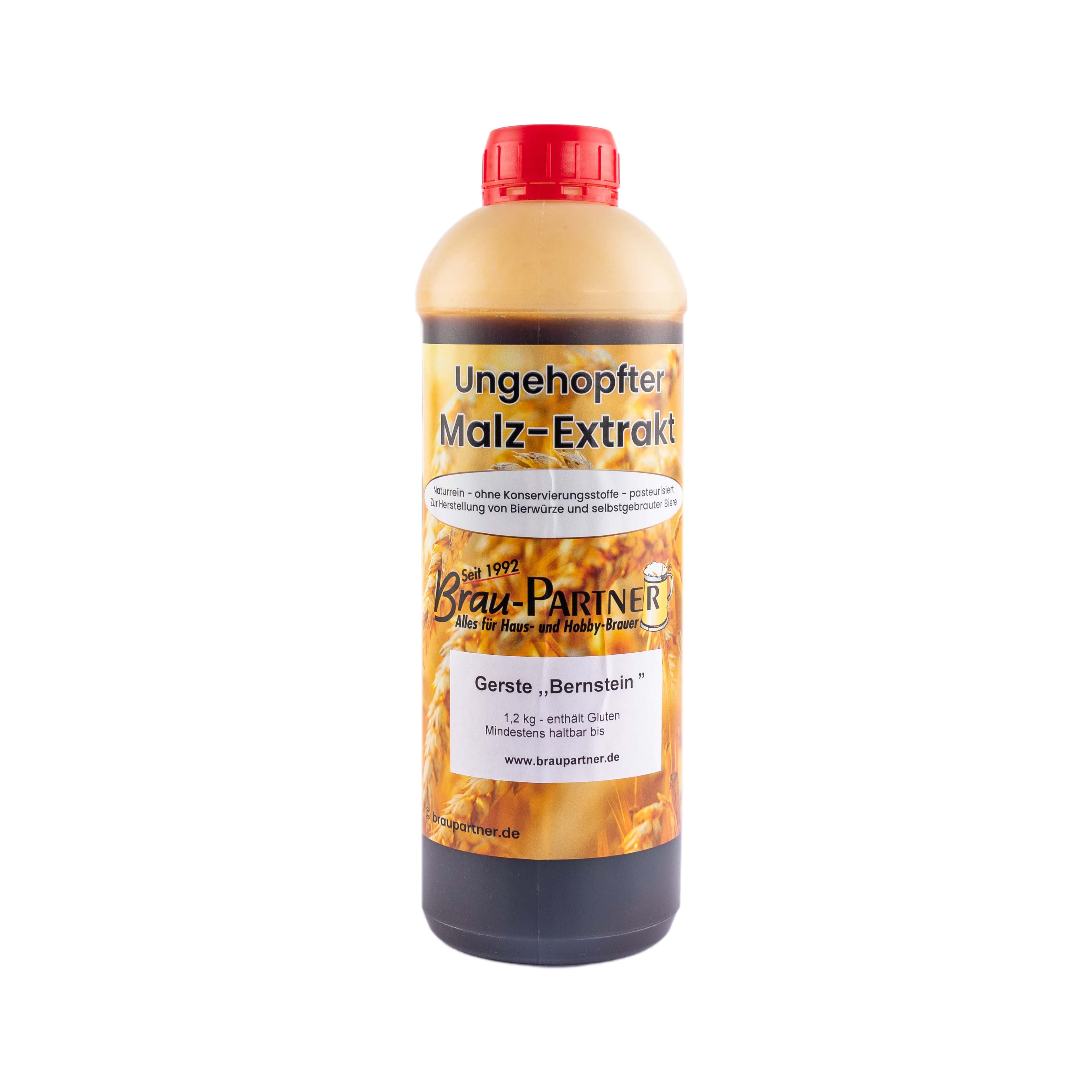 Malzextrakt flüssig GERSTE BERNSTEIN ungehopft 1,2 kg