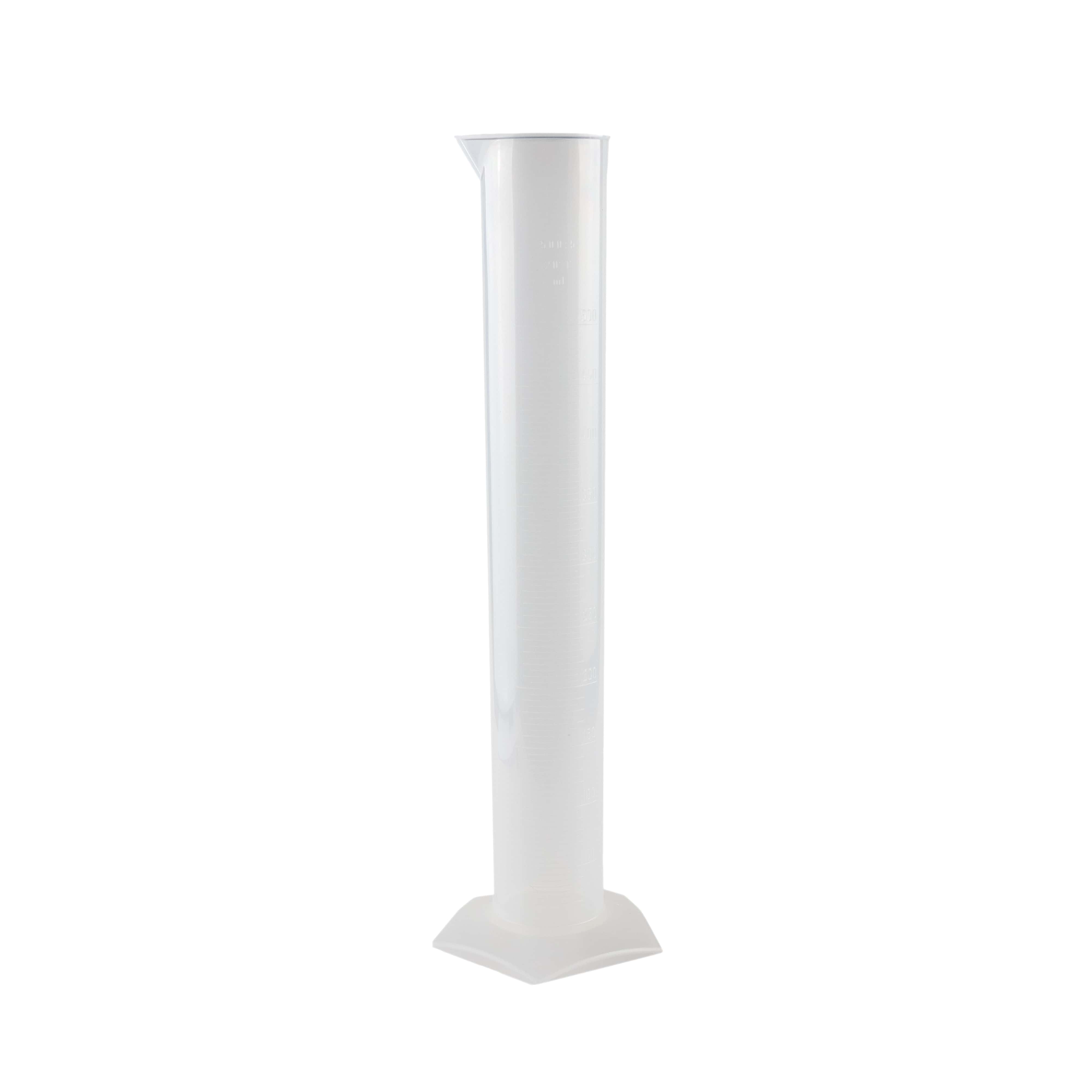 Spindelzylinder 500 ml mit Skala, Kunststoff