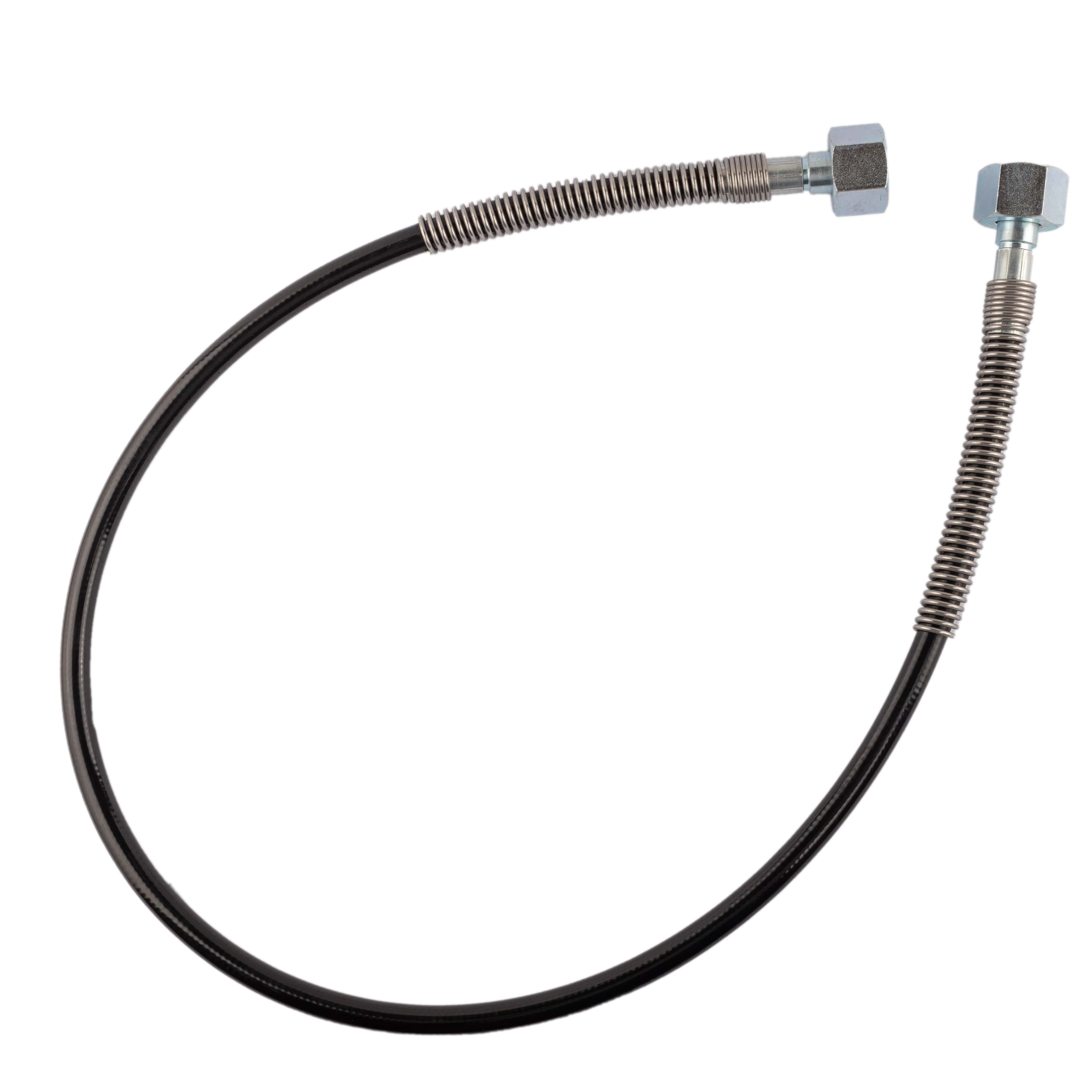 CO2 Hochdruckschlauch 1 m - 2x Mutter