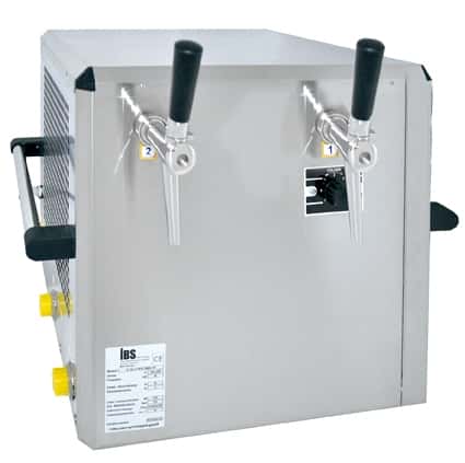 Durchlaufkühler 2-leitig 10 mm 80 Liter/h - trocken