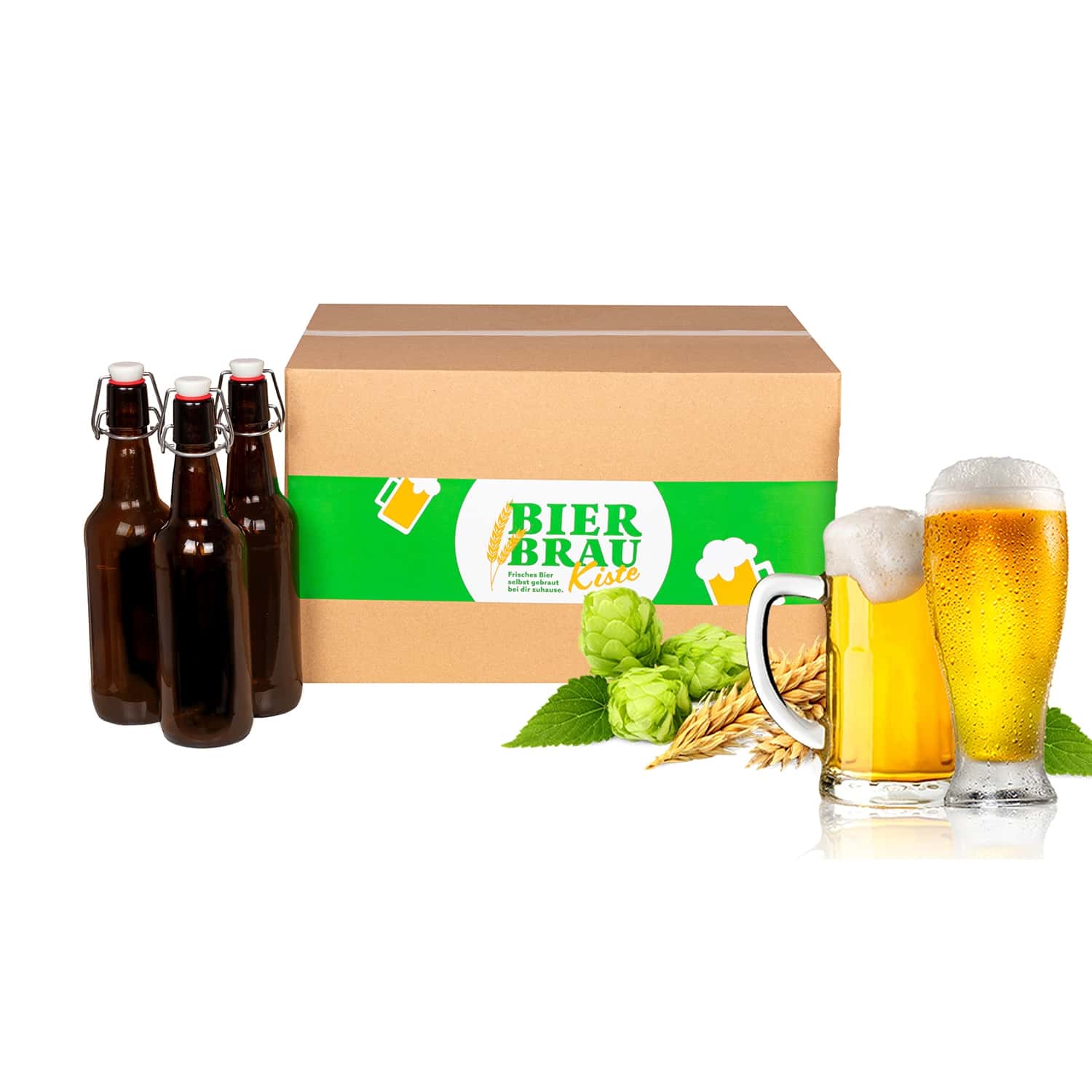 BierbrauKiste Flaschen-Version WEIZEN