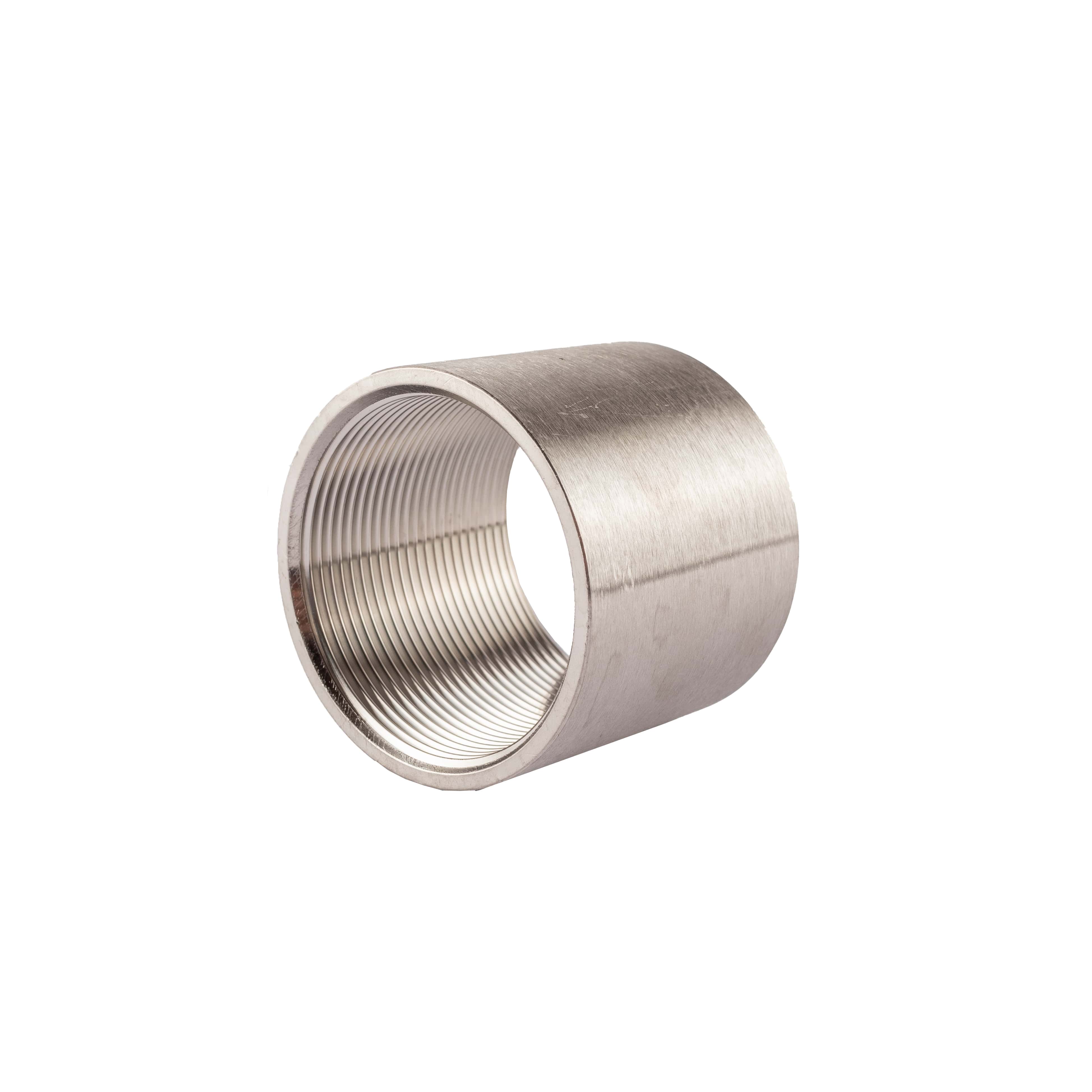 Muffe 2" IG 56 mm Edelstahl
