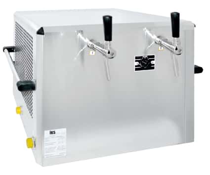 Durchlaufkühler 2-leitig 7 mm 100 Liter/h - trocken