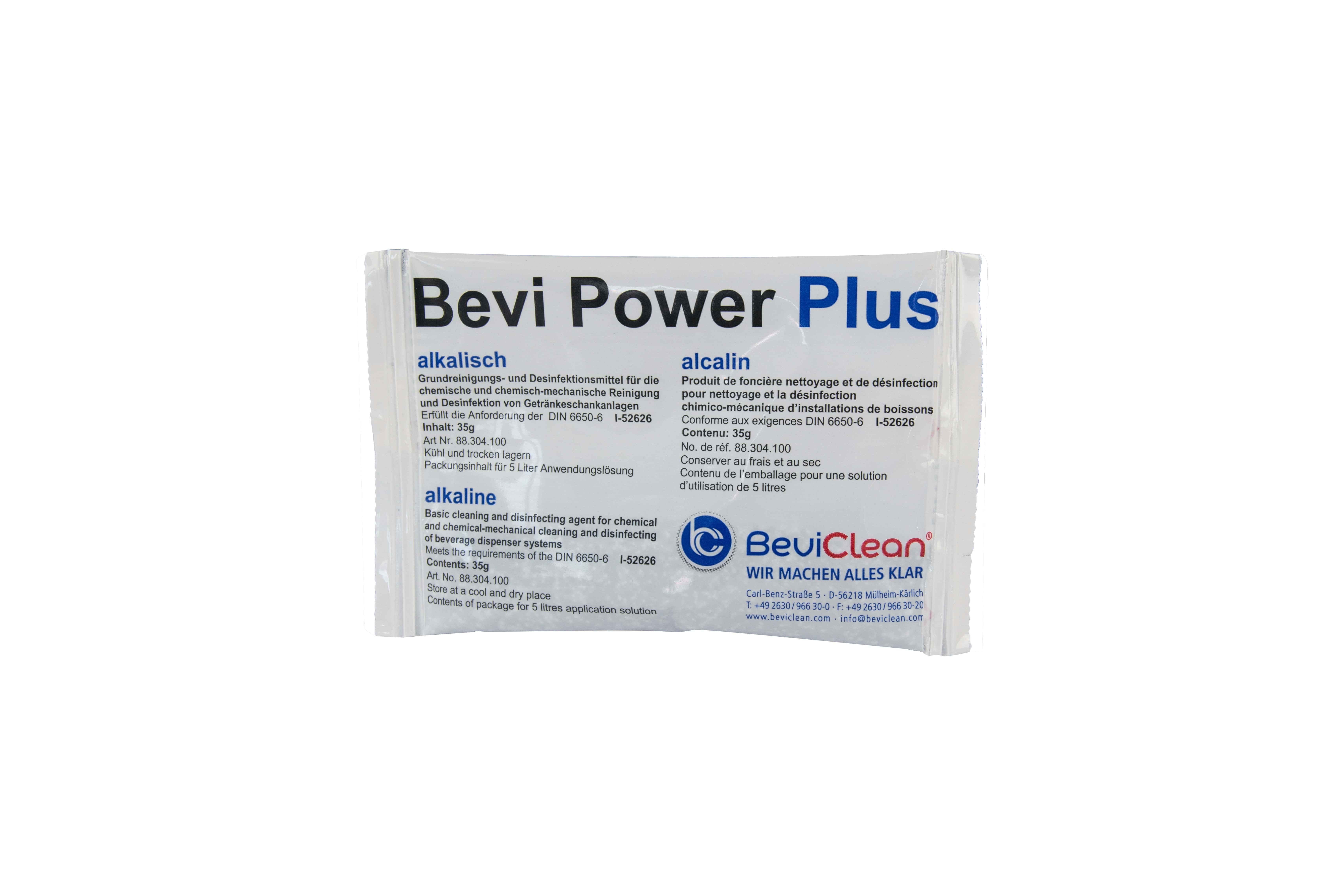 Reinigungspulver für Schankanlagen BEVI POWER PLUS 35 g