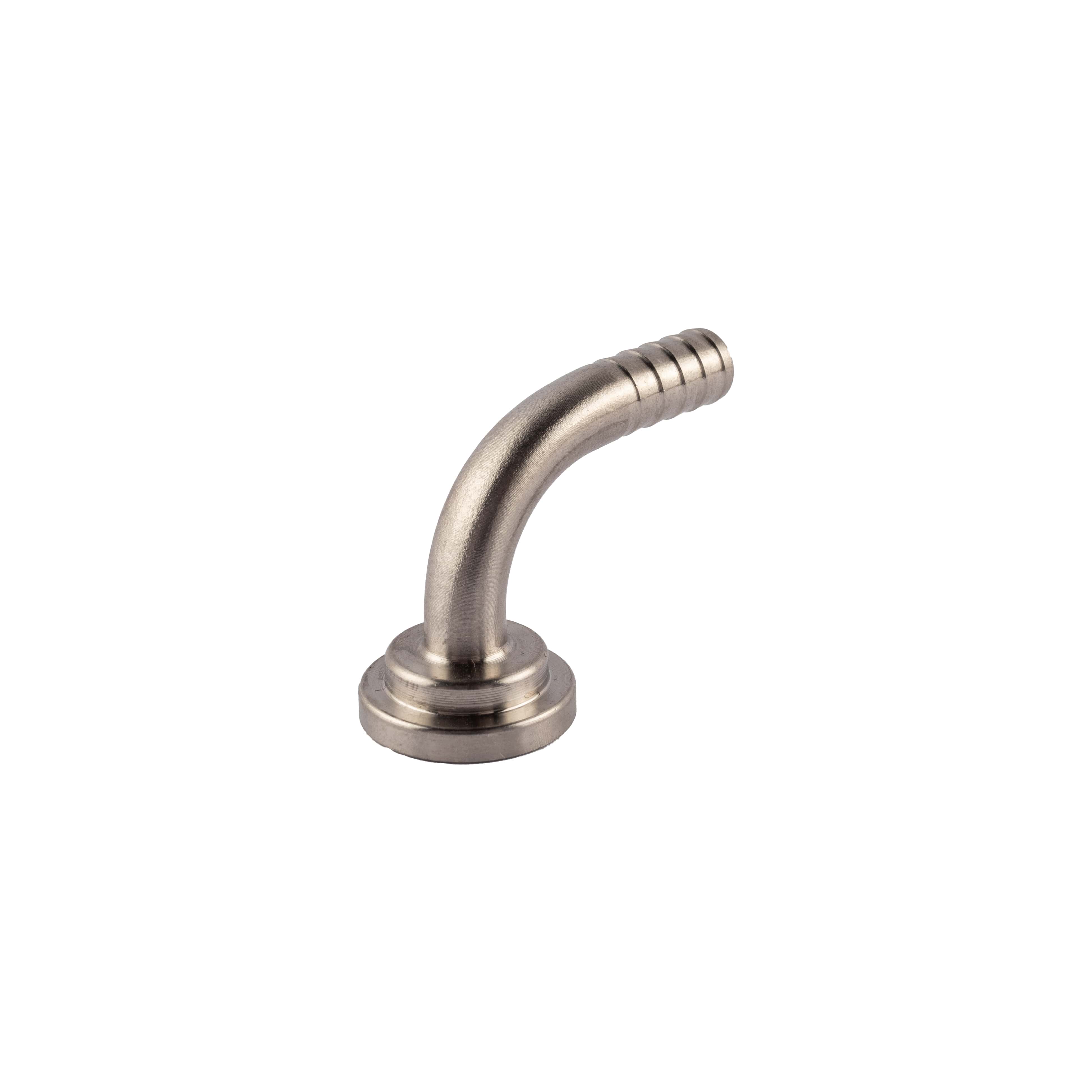 Micro Matic TDS Tülle LW 5,5 mm 90° gebogen Edelstahl