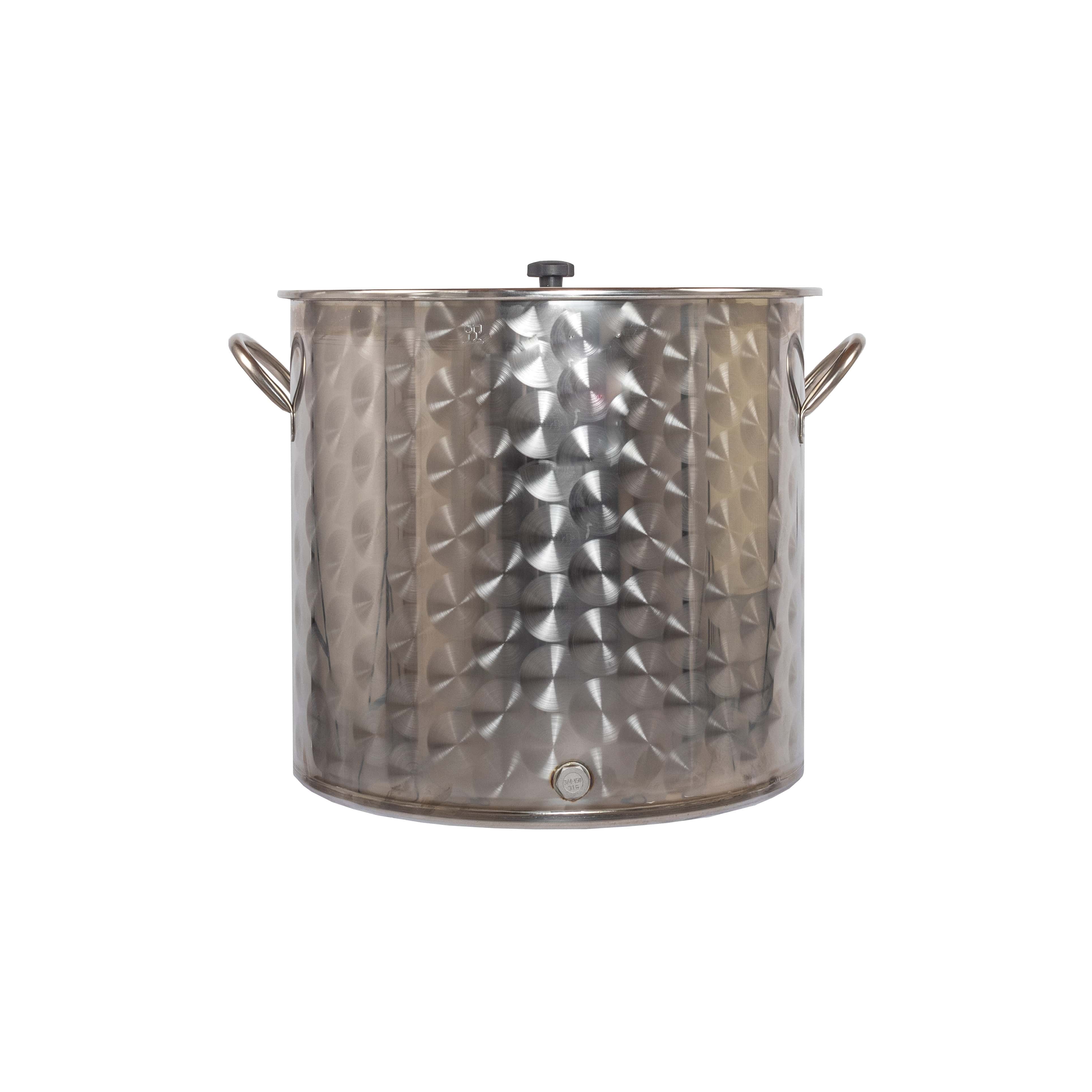Brautopf 75 Liter Edelstahl