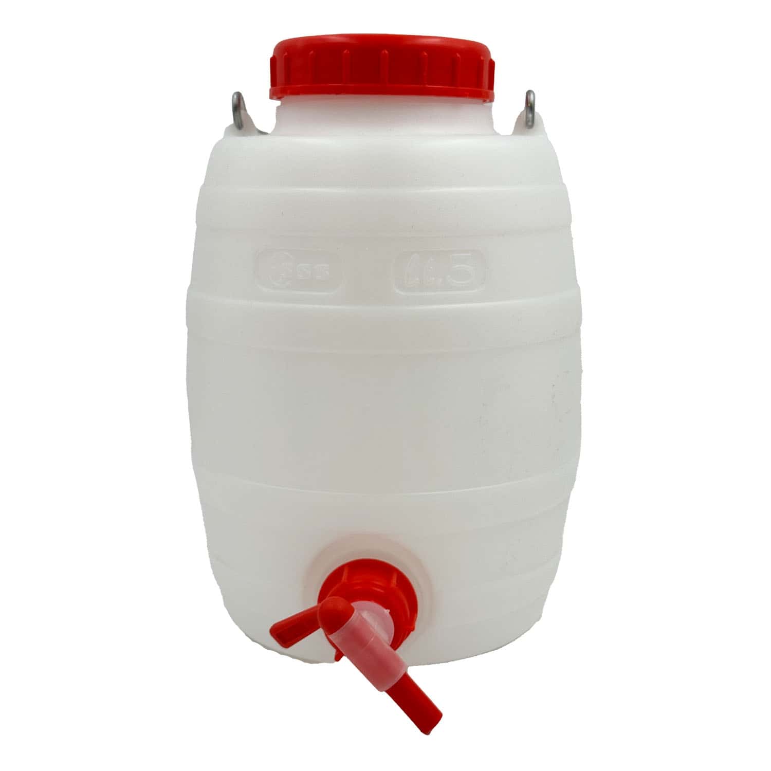 Kunststoffbehälter 5 Liter mit Auslaufhahn und Deckel