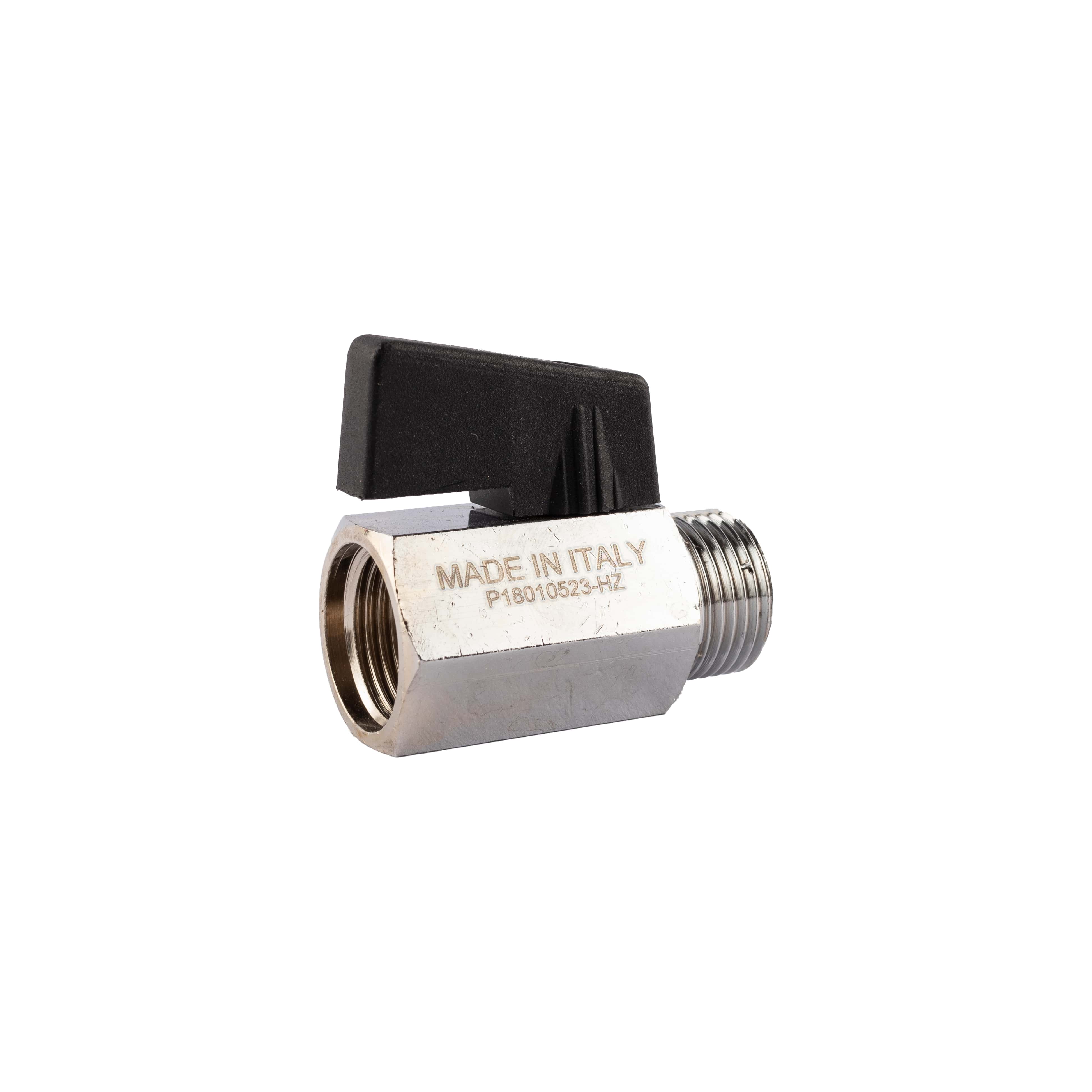 Absperrhahn 8 mm 3/8" IG x 3/8" AG