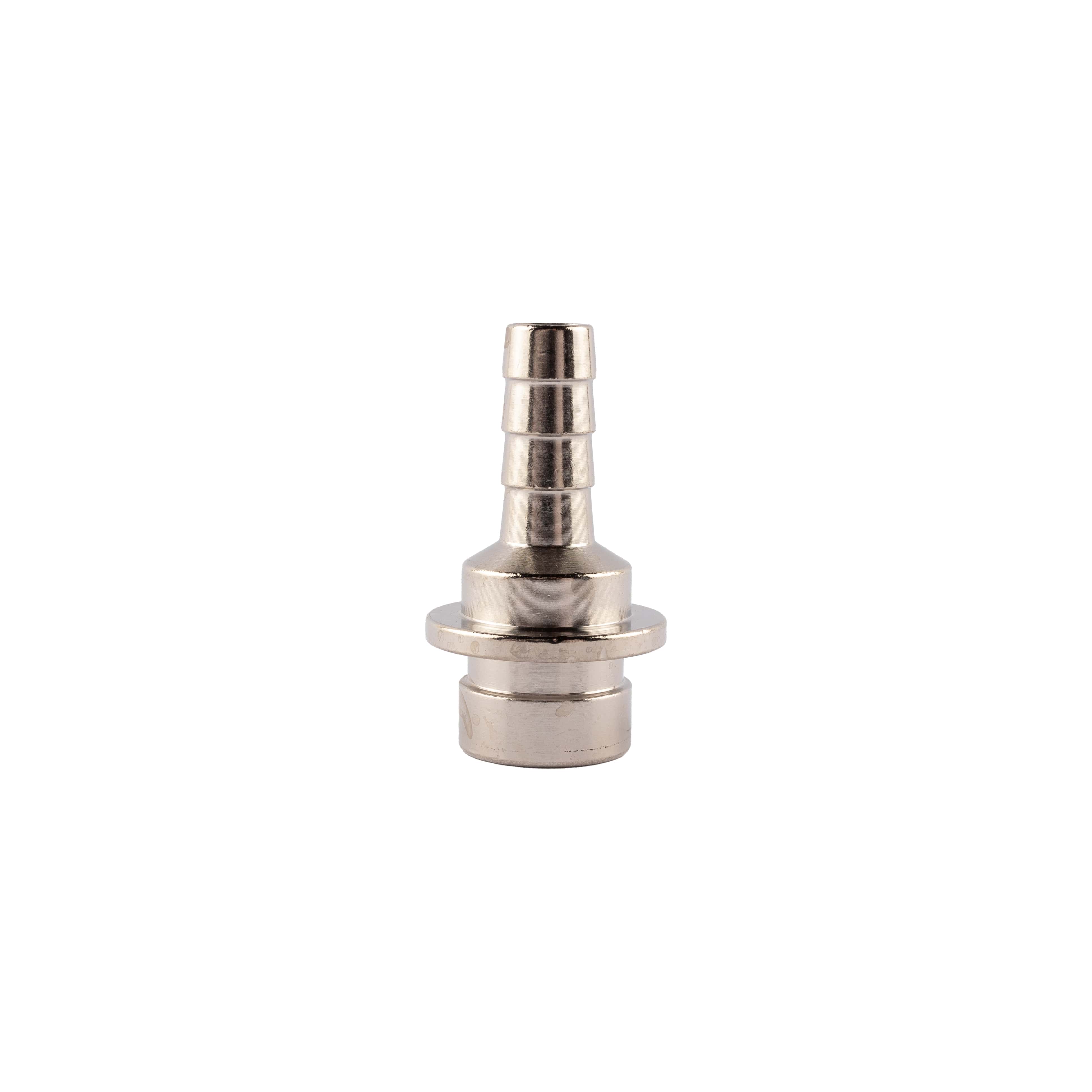 Tülle LW 5 mm mit Bund/Ansatz gerade