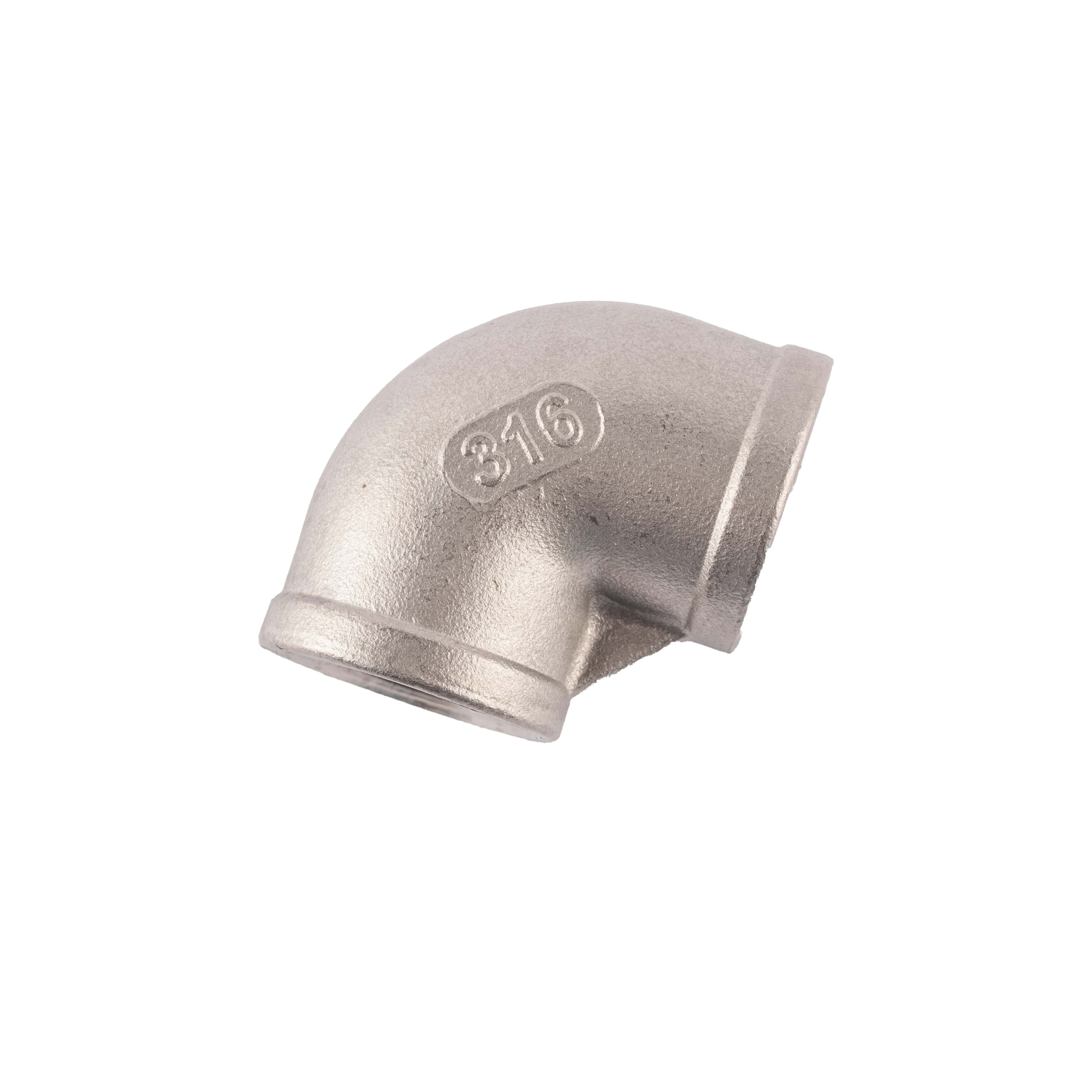Winkelmuffe 3/4" 90° Edelstahl